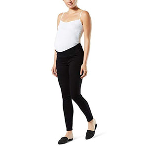 Mid Maternity Black Jeans