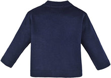 Load image into Gallery viewer, Navy Cable Knit Cardigan