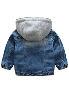 Denim Hooded Jacket