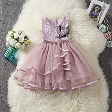 Load image into Gallery viewer, Pink Lace and Tulle Dress