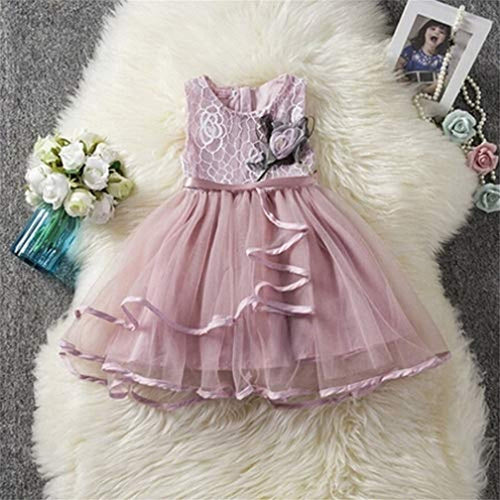 Pink Lace and Tulle Dress