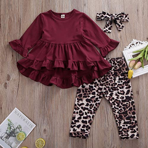 Wine Red & Cheetah Set