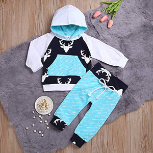 White & Blue Deer Set