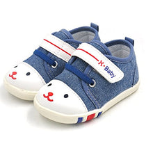 Load image into Gallery viewer, Blue Jean Crib Sneakers