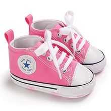 Load image into Gallery viewer, Pink Canvas Shoes