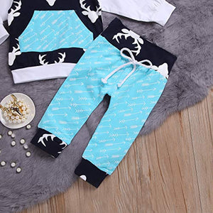 White & Blue Deer Set