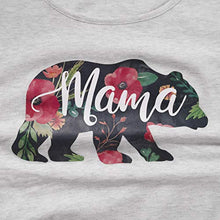 Load image into Gallery viewer, Grey Mama Bear Short Sleeve Shirt