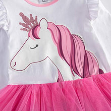 Load image into Gallery viewer, Unicorn Rainbow Dress&#39;s