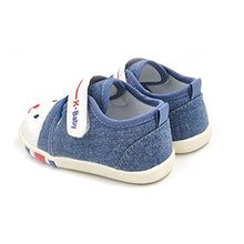 Load image into Gallery viewer, Blue Jean Crib Sneakers