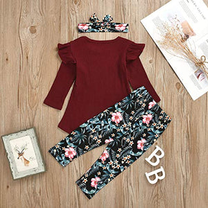 Long Sleeve Floral Set