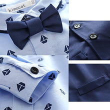 Load image into Gallery viewer, Blue Shirt,Bowtie,Vest and Pant