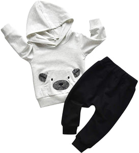 Bear Hoodie Set