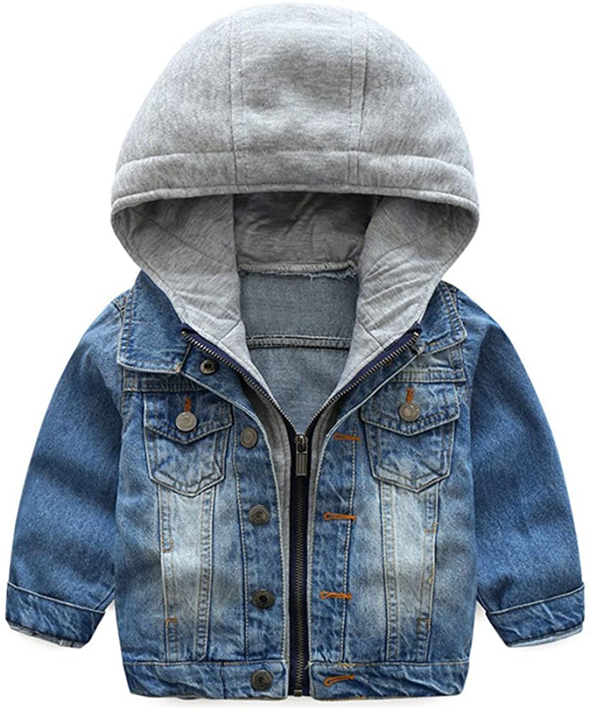 Denim Hooded Jacket