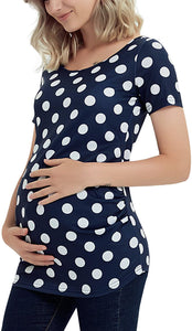 Polka Dot Short Sleeve Shirt