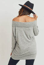 Load image into Gallery viewer, Off Shoulder Maternity Sweaters